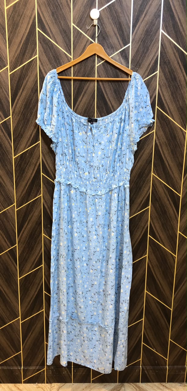 Western Long Maxi Linen 3XL | Size | Chest 25 | Length 59