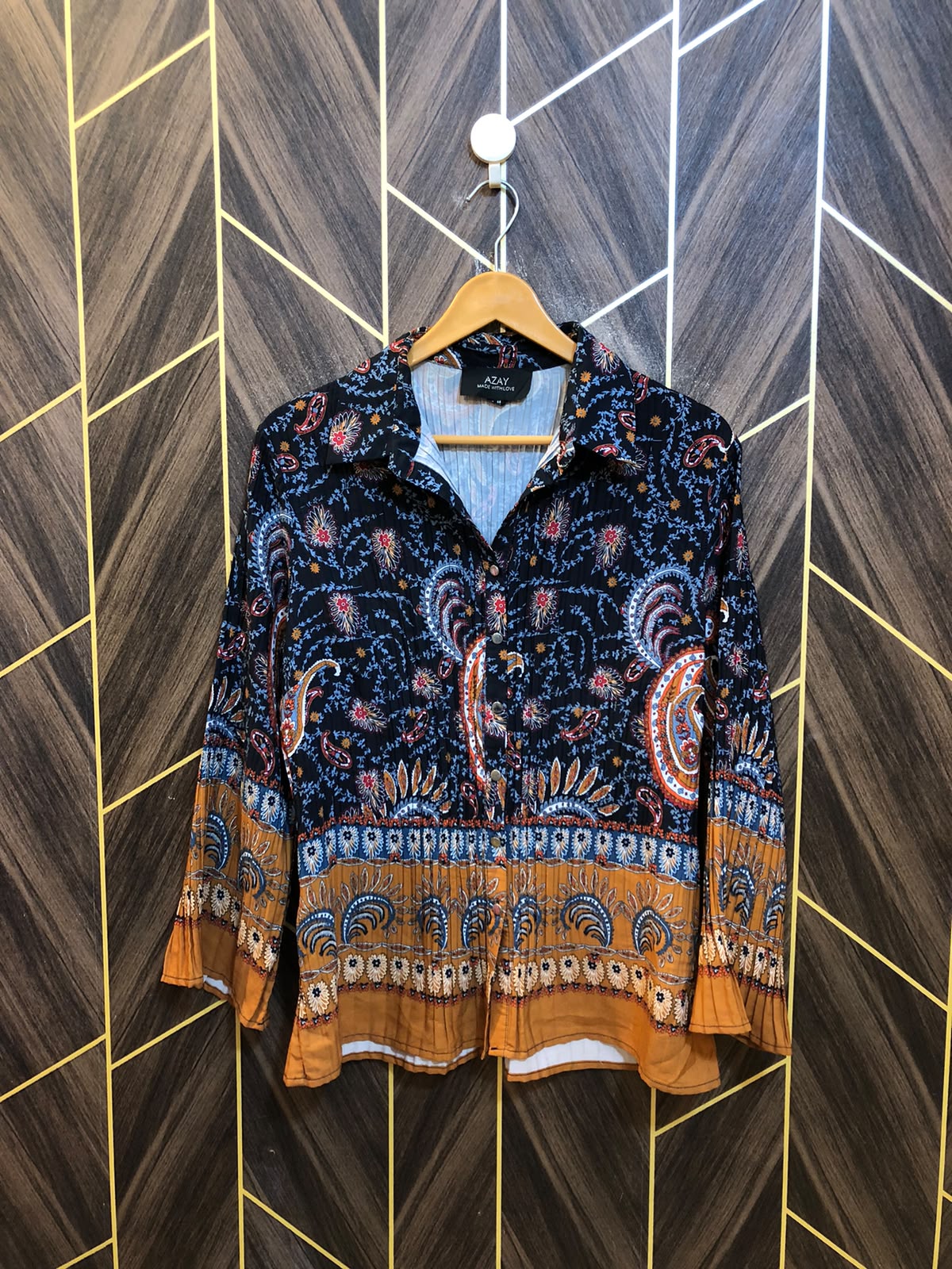 Western Top Silk – Large Size (Chest: 20, Length: 27  )