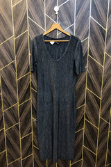 Western Long Maxi Jersey Medium | Size | Chest 19 | Length 51