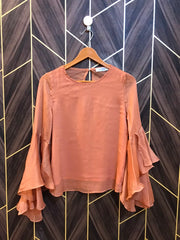 Western Top Chiffon – Small Size (Chest: 18, Length: 23 )