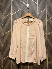 Western Top Chiffon – Small Size (Chest: 18, Length: 26  )