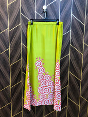 Women Skirts Silk Large | Size Waist 34 | Length 38