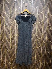 Western Long Maxi Chiffon Large | Size | Chest 20 | Length 52