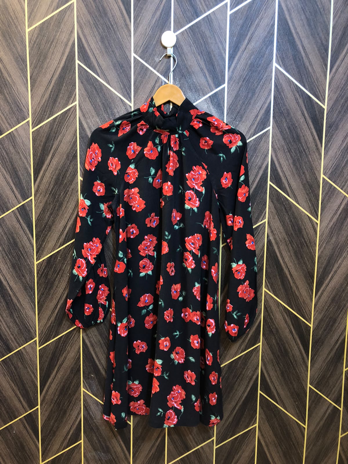 Women Long Shirt Linen Medium | Chest 19 | Length 35