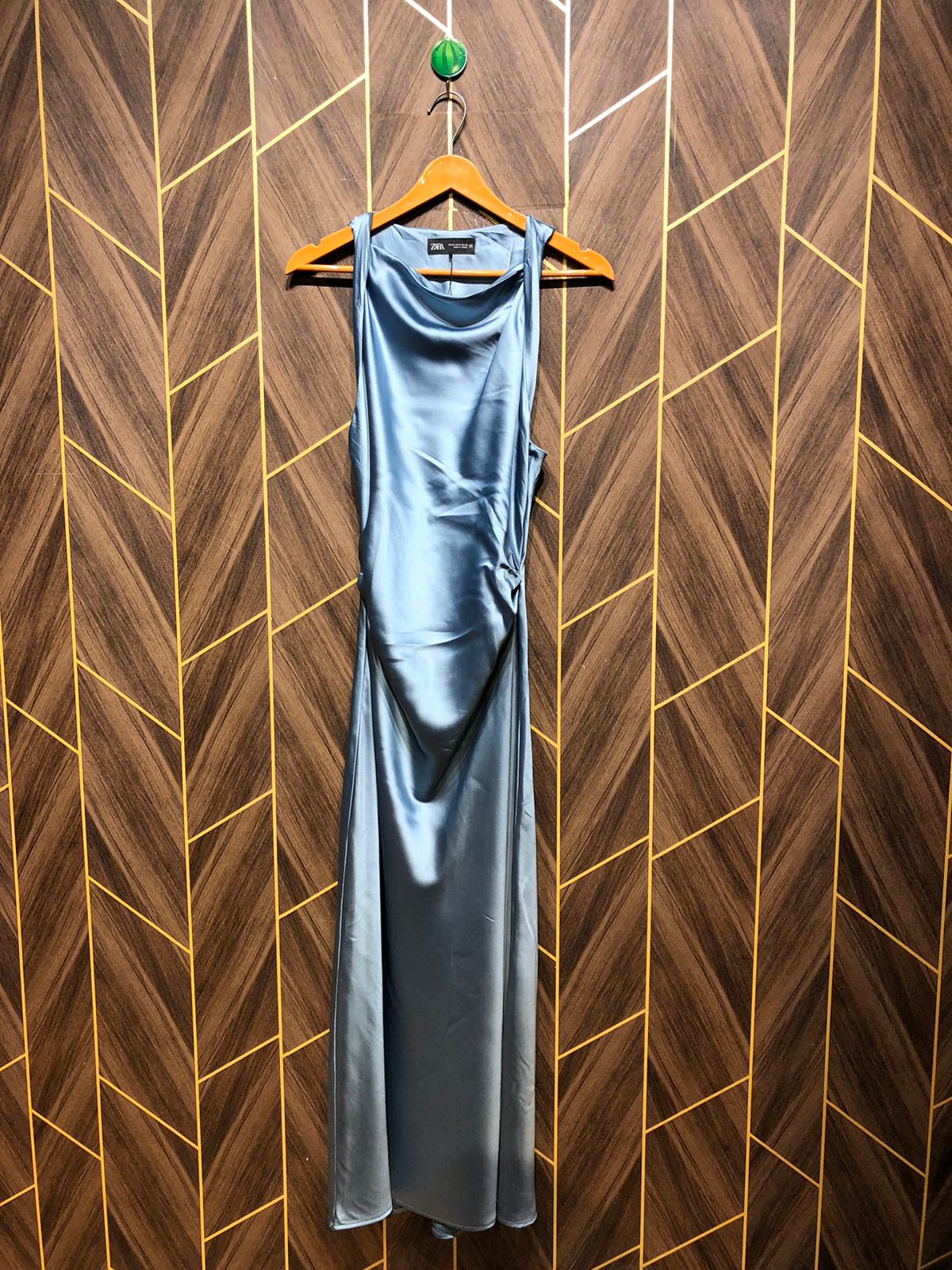 Western Long Maxi Silk Small | Size | Chest 18 | Length 56