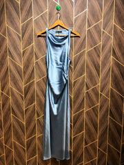 Western Long Maxi Silk Small | Size | Chest 18 | Length 56