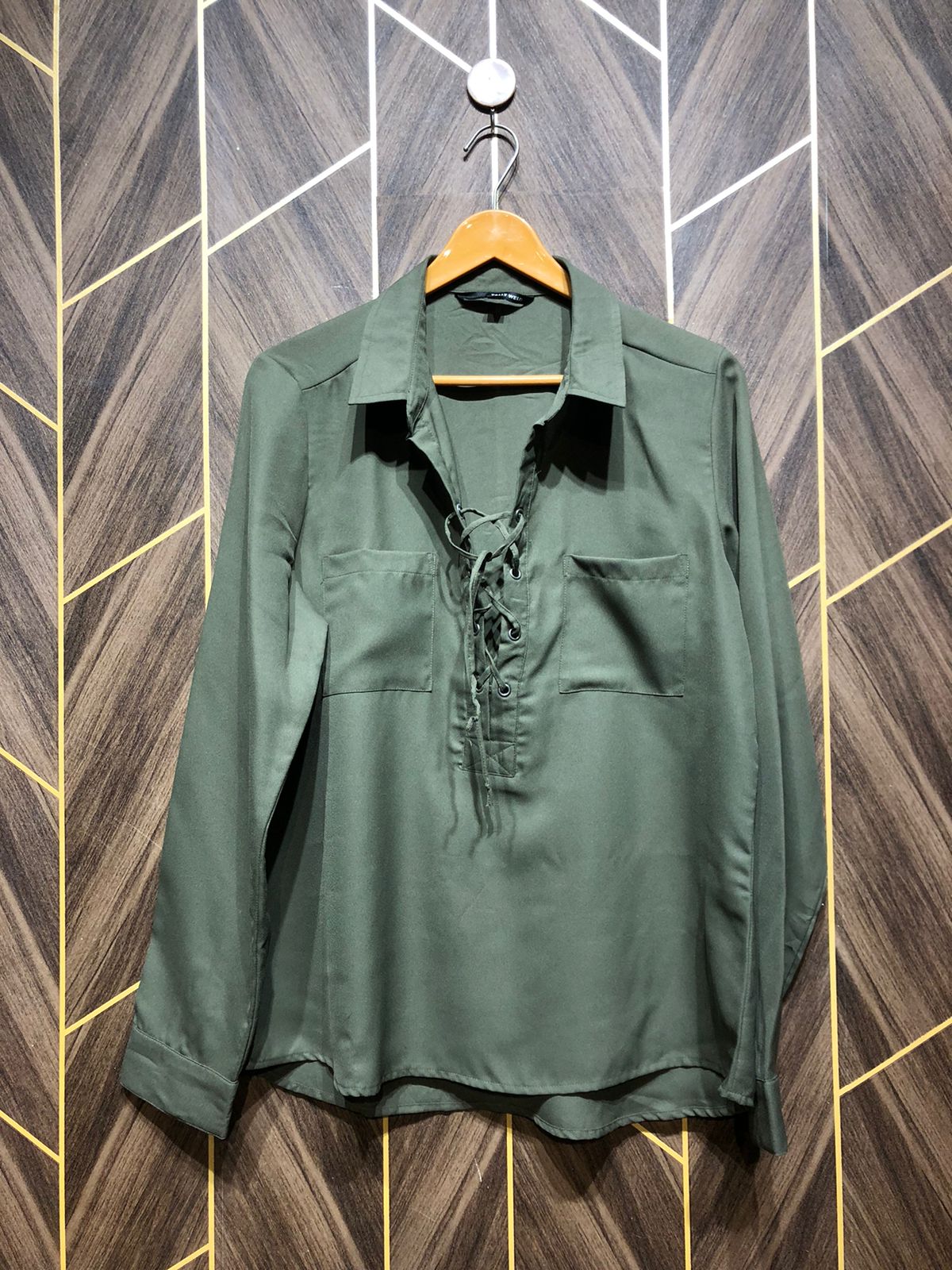 Western Top Chiffon – Large Size (Chest: 20, Length: 28  )