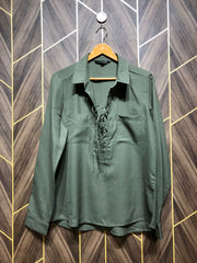 Western Top Chiffon – Large Size (Chest: 20, Length: 28  )