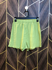 Women Mini Shorts Chiffon X Small to Small | Size Waist 26 –28