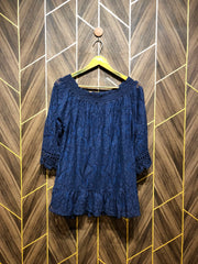 Western Top net Linen – Large Size (Chest: 20, Length: 26 )