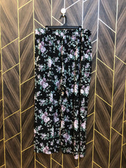 Western Chiffon Plazo 1XL  | Size Waist 40  | Length 43