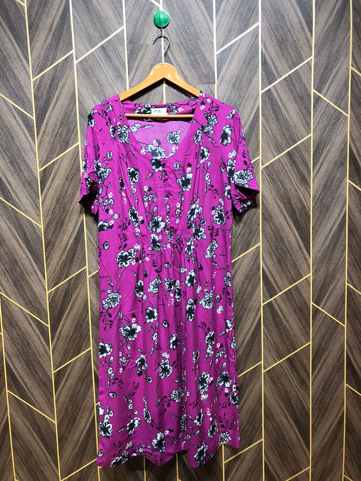 Women Long Shirt Linen X Large | Chest 21 | Length 44