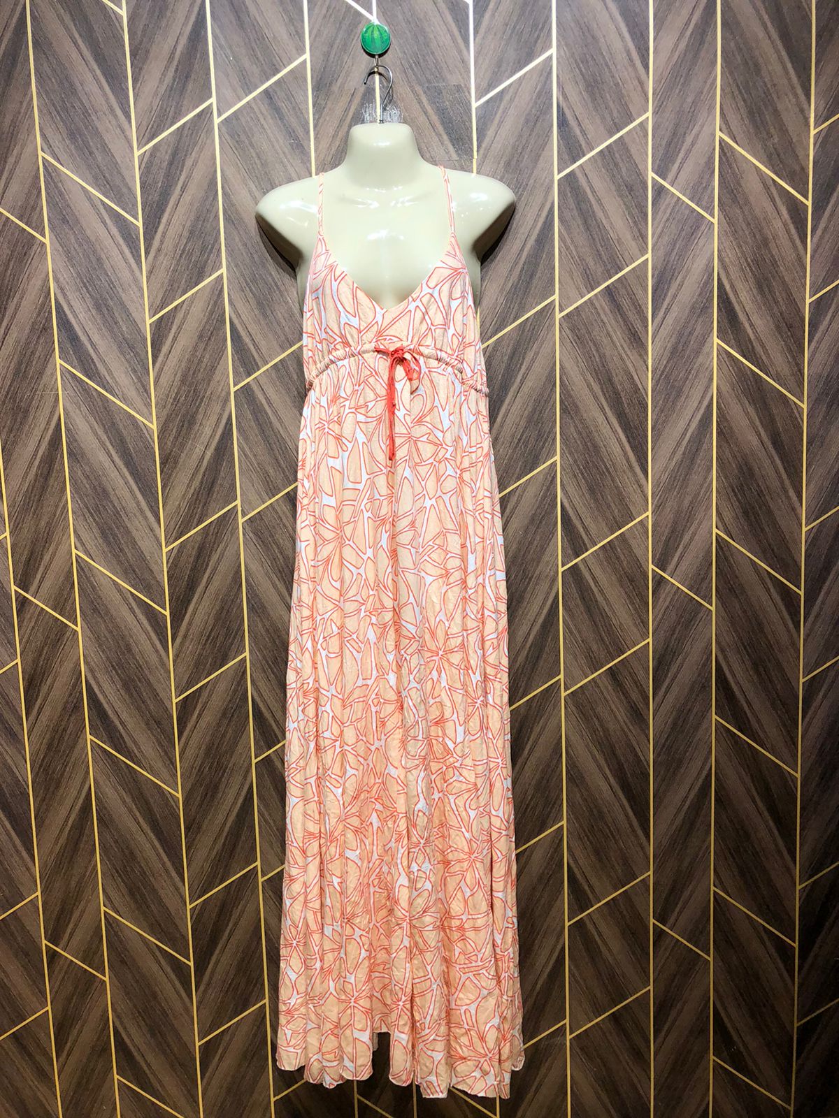 Western Long Maxi Linen Small | Size | Chest 18 | Length 60