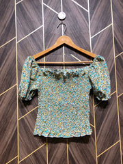 Trendy Chiffon CropTop Size Small to Medium