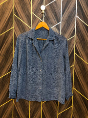 Western Top Chiffon – Large Size (Chest: 21  , Length: 24 )