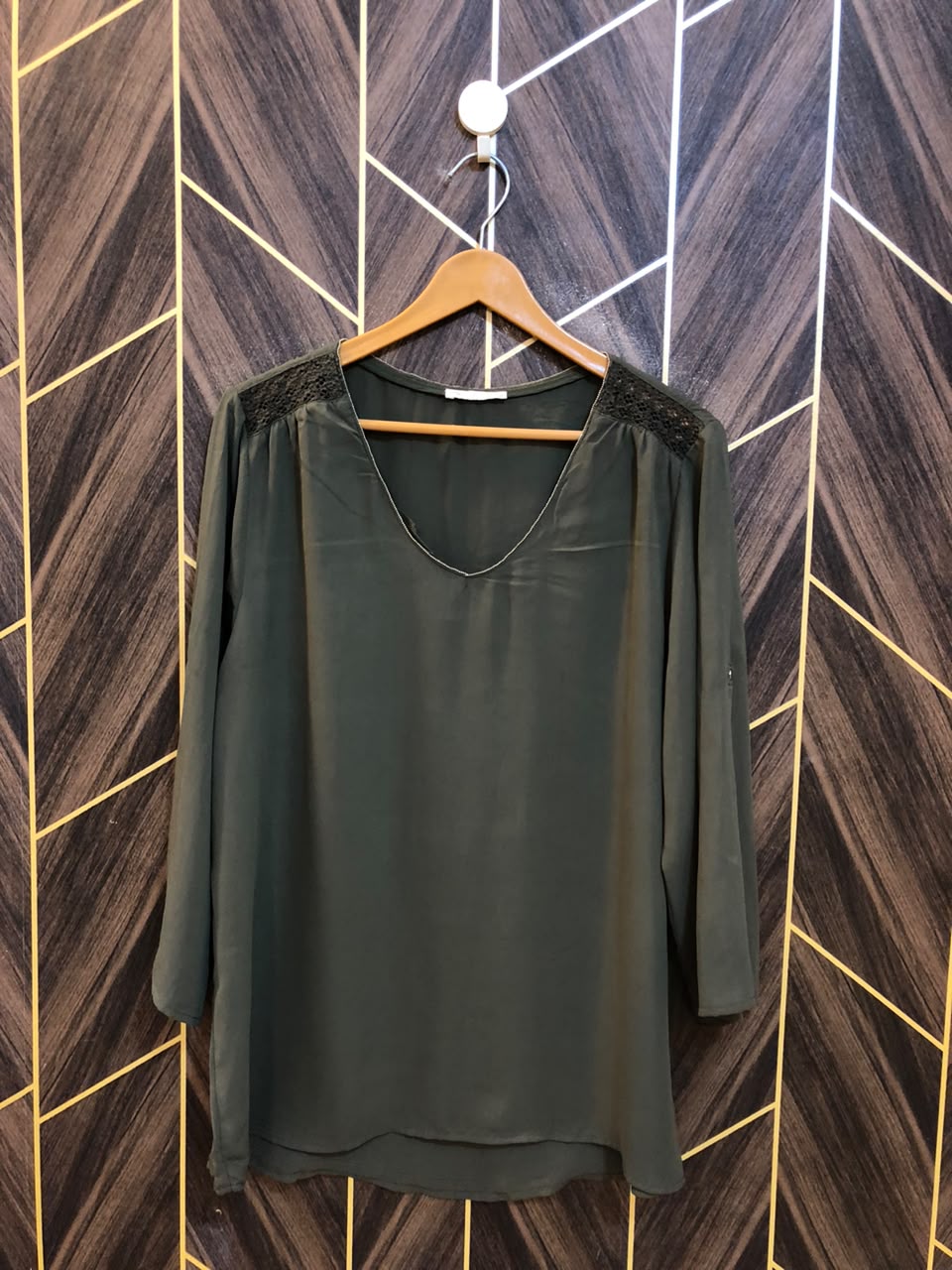 Western Top Chiffon – X-Large Size (Chest: 22, Length: 28 )