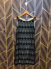 Mini Dress Net Jersey Small Size Chest 18 Length 37