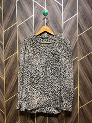Western Top Chiffon – X-Large Size (Chest: 21, Length: 26  )