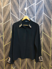 Western Top Chiffon – Large Size (Chest: 21 , Length: 25 )