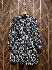 Western Top Chiffon – Small Size (Chest: 18, Length: 32)