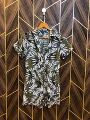 Mini Dress Chiffon Small Size Chest 18 Length 30 Romper