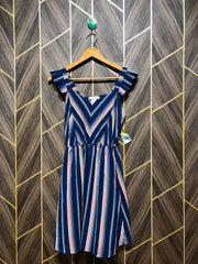 Mini Dress Chiffon Small Size Chest 18 Length 34