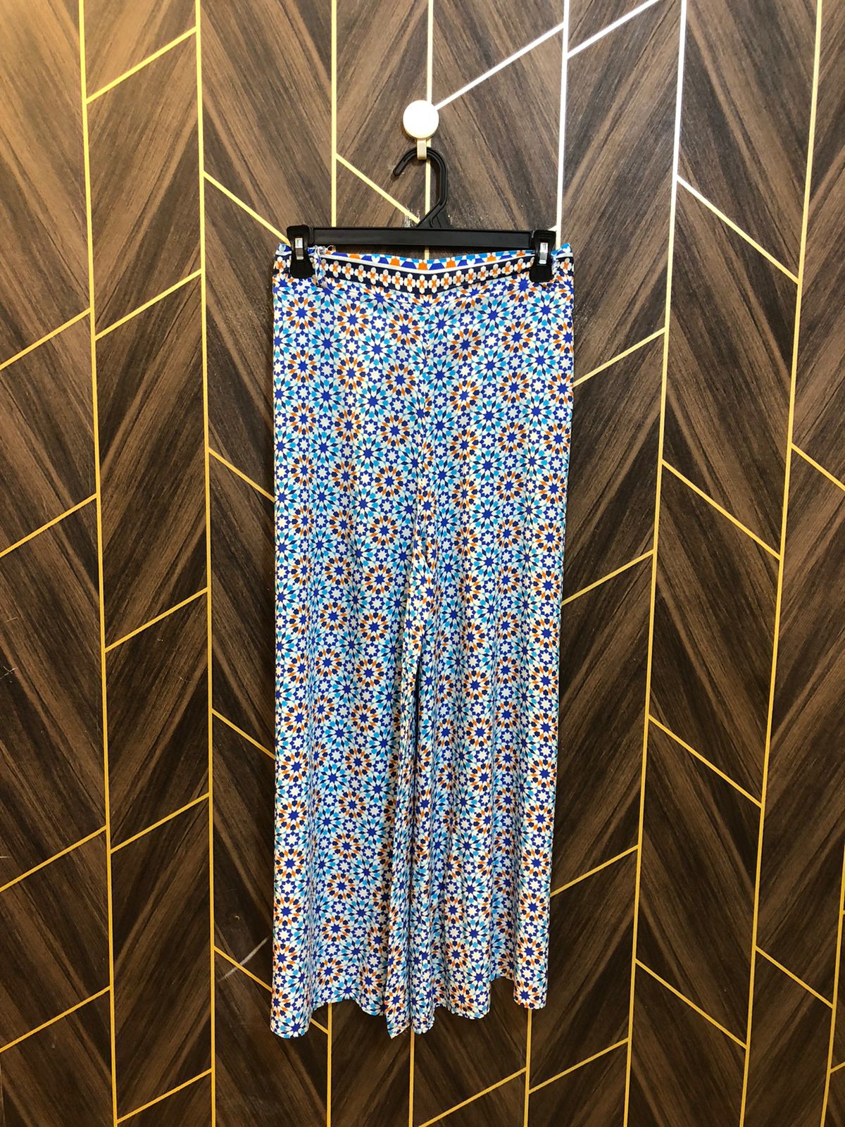 Western Linen Plazo X Small to Small | Size Waist 26–28 | Length 35