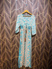 Western Long Maxi Chiffon See Through X Small | Size | Chest 17 | Length 57