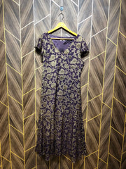 Western Long Maxi Chiffon Medium | Size | Chest 19 | Length 49