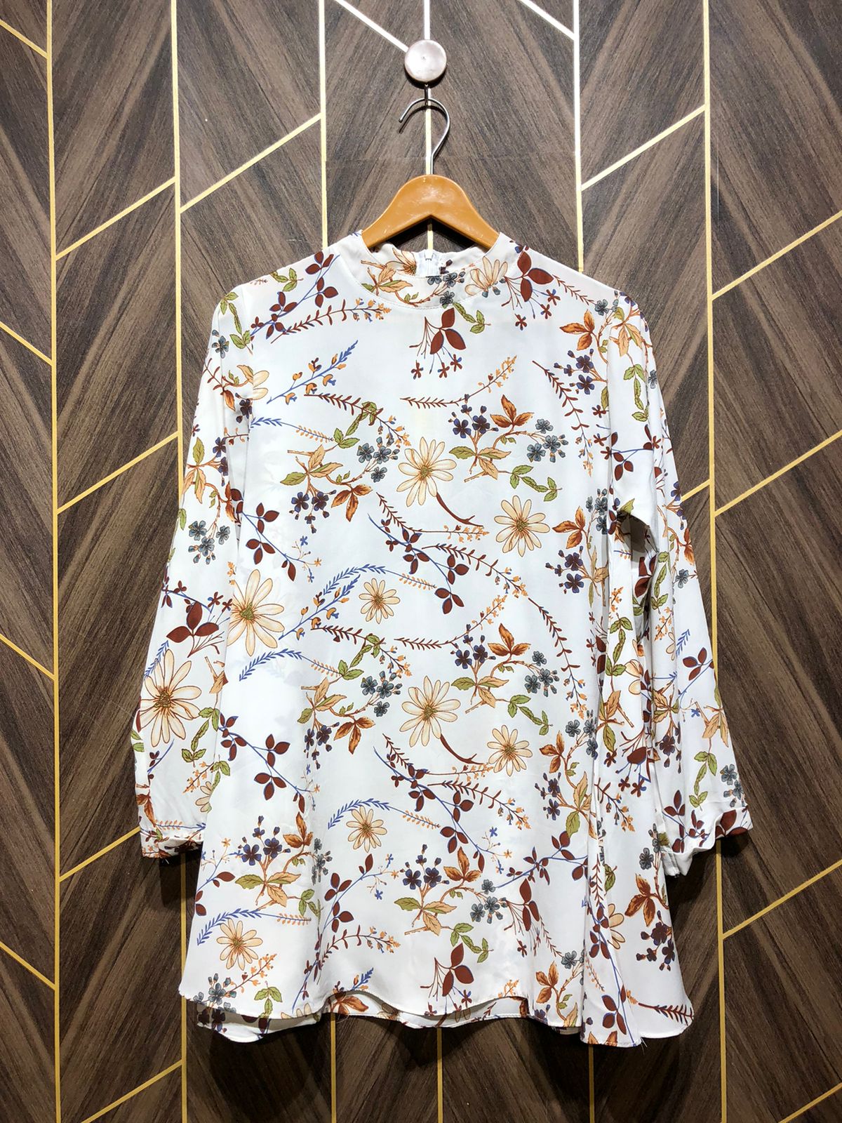Western Top Chiffon – Small Size (Chest: 18, Length: 30 )