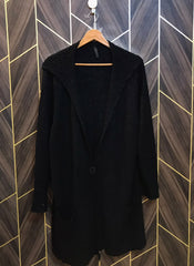 Women Wool Cardigan Sweater X Large | Size | Chest 22 | Length 38 baggy