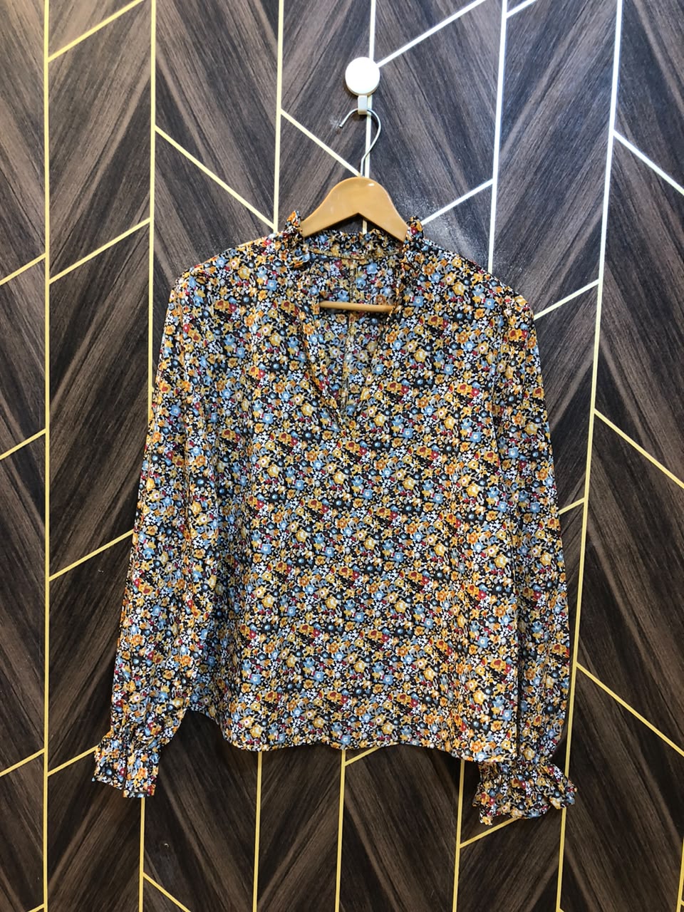 Western Top Chiffon – Medium Size (Chest: 19, Length: 24 )