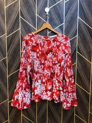 Western Top Chiffon – Medium Size (Chest: 19, Length: 25  )