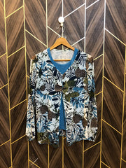 Western Top Chiffon – X-Small Size (Chest: 17, Length: 27 )