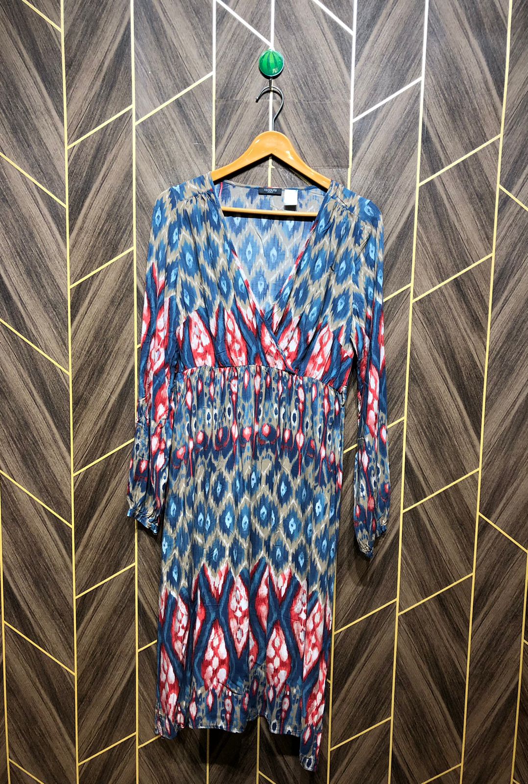 Mini Dress Linen Large Size Chest 20 Length 43