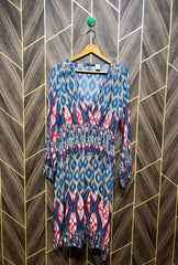 Mini Dress Linen Large Size Chest 20 Length 43