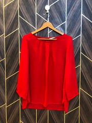 Western Top Chiffon – Medium Size (Chest: 19, Length: 27 )
