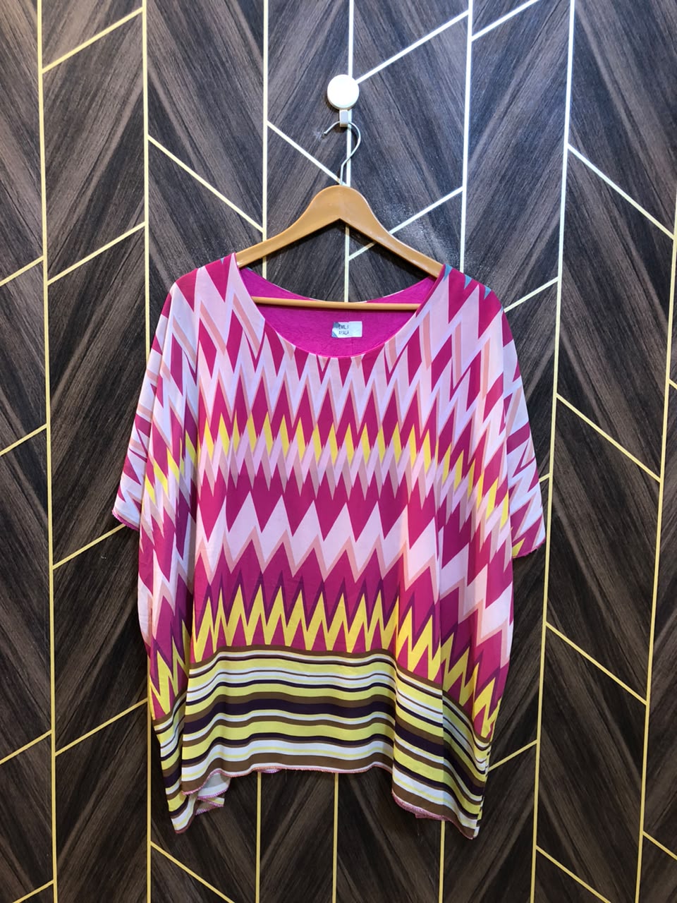Western Top Chiffon – Large Size (Chest: 20, Length: 27 )