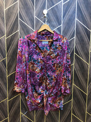 Western Top Silk – 2XL Size (Chest: 24, Length: 31)