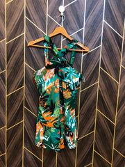 Mini Dress Chiffon X Small Size Chest 16  Length 31