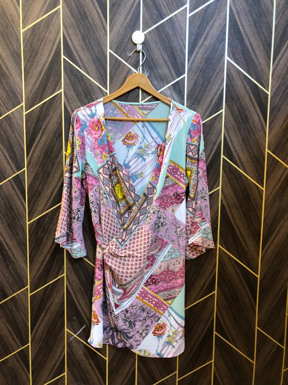 Western Top Chiffon – Medium Size (Chest: 19, Length: 34 ) shrug