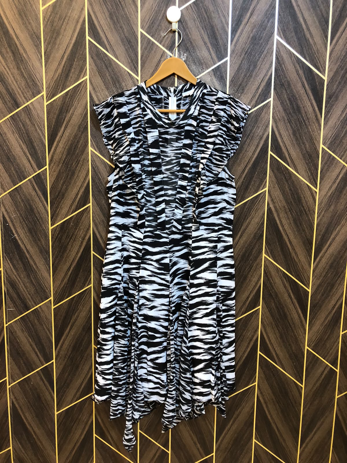Western Long Maxi Chiffon Medium | Size | Chest 19 | Length 40