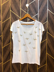 T-Shirt Jersey Medium Size Length 26  baggy