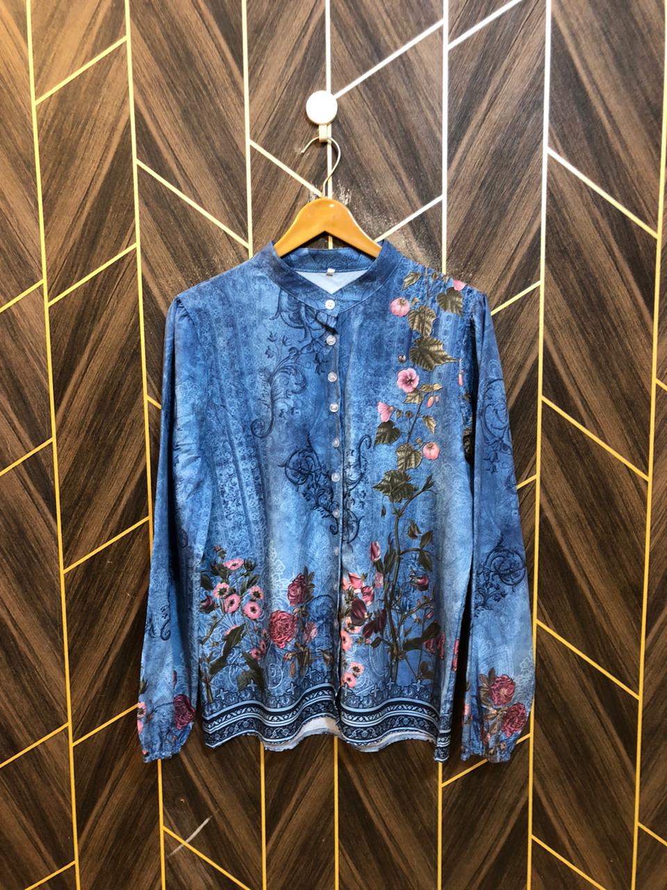 Western Top Silk – Large Size (Chest: 20, Length: 26 )
