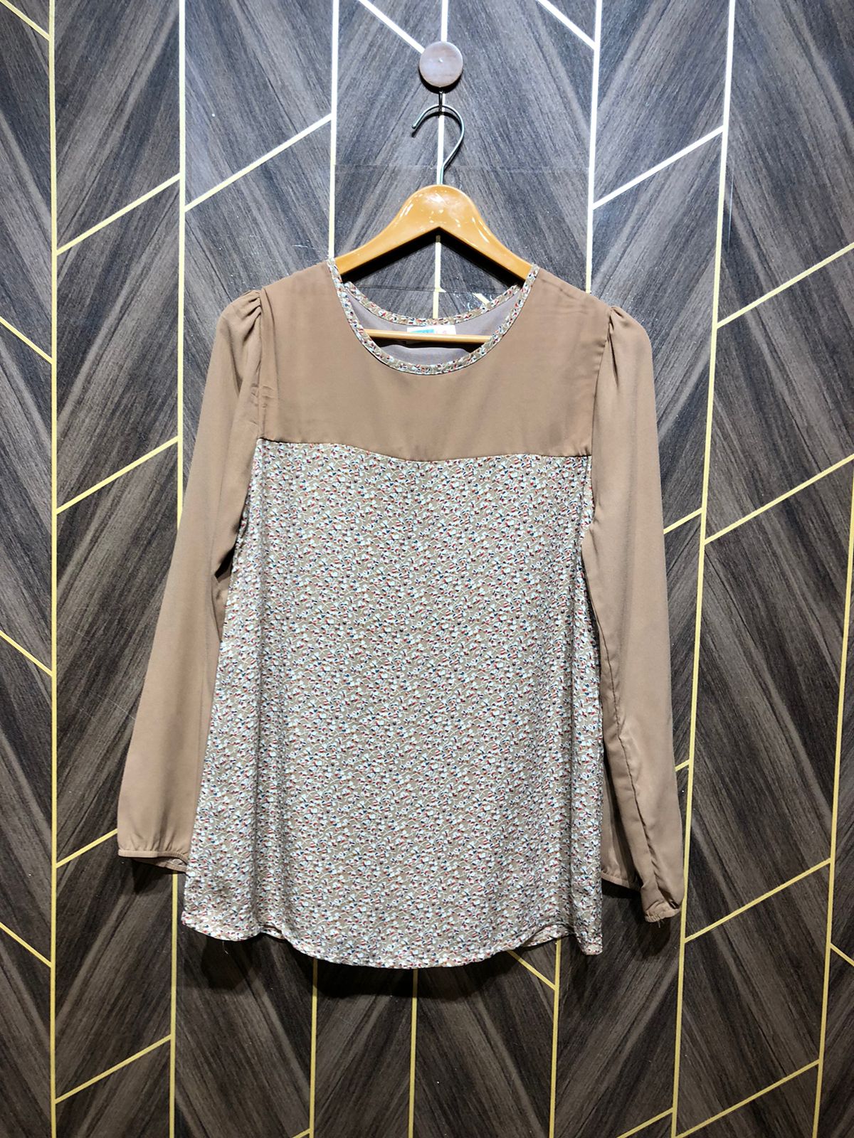 Western Top Chiffon – Small Size (Chest: 18, Length: 28 )