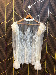 Western Top net (See Through) – Small Size (Chest: 18, Length: 27 )