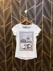T-Shirt Jersey Small to Medium Size Length 25
