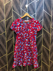 Mini Dress Silk Small Size Chest 18 Length 35