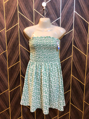 Mini Dress Chiffon Small Size Chest 18 Length 35