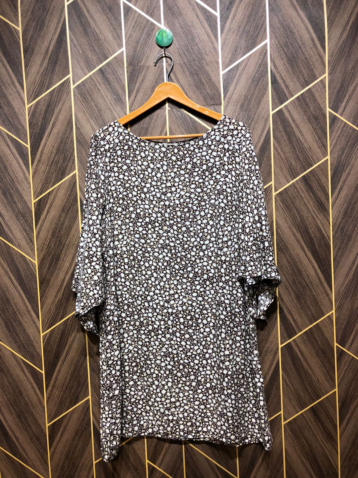 Women Long Shirt Linen X Large | Chest 22 | Length 35